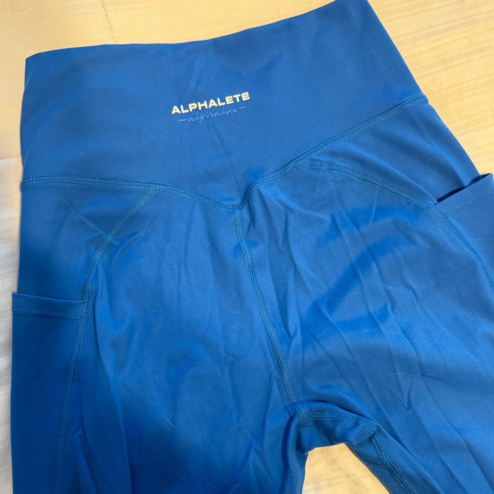 Alphalete alphalux leggings vibrant cobalt blue